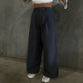 14. WIDE LEG PANT - GREY