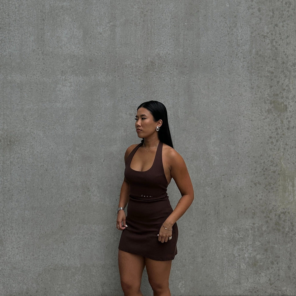 18. HALTER DRESS